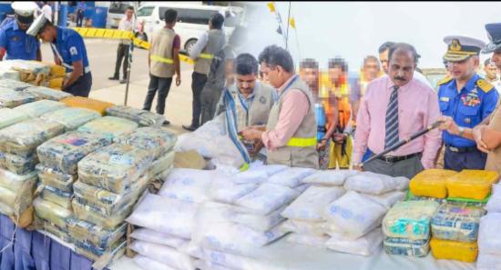 දකුණු මුහුදේදී ඇල්ලූ, කිලෝ 600කට අධික මත්ද්‍රව්‍ය